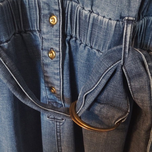 Lane Bryant Denim Jumpsuit Size 14 - Picture 10 of 13